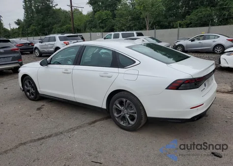 2025 Honda Accord Hybrid Exl из США, поврежденный, VIN 1HGCY2F62SA013490